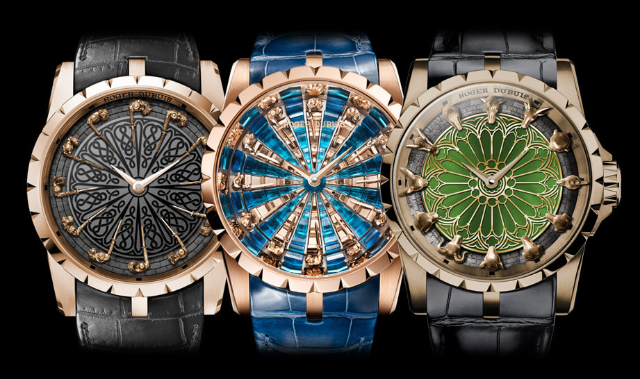 过年期间不无聊 罗杰杜彼于台北101举办王者系列圆桌骑士表展