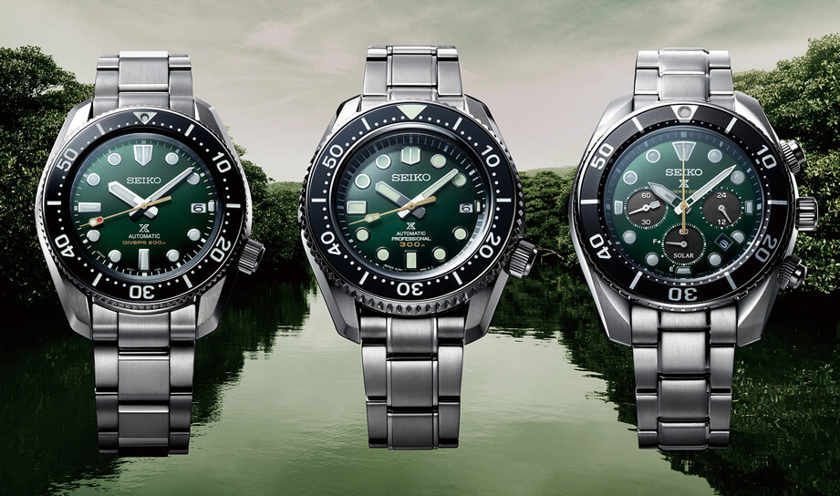 SEIKO以Prospex潜水表演绎西表岛自然景观纪念品牌140周年
