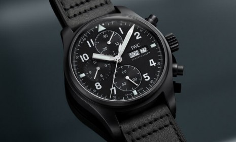 IWC萬國錶以瓷化鈦金屬重新演繹首款黑陶瓷殼飛行員手錶