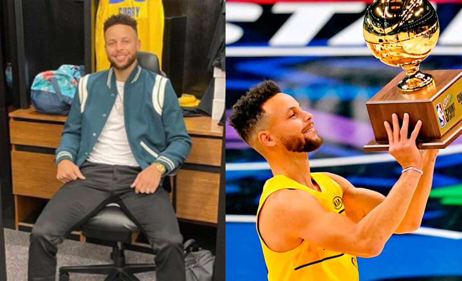 萌神咖哩Curry戴幸運錶摘下NBA三分球大賽冠軍