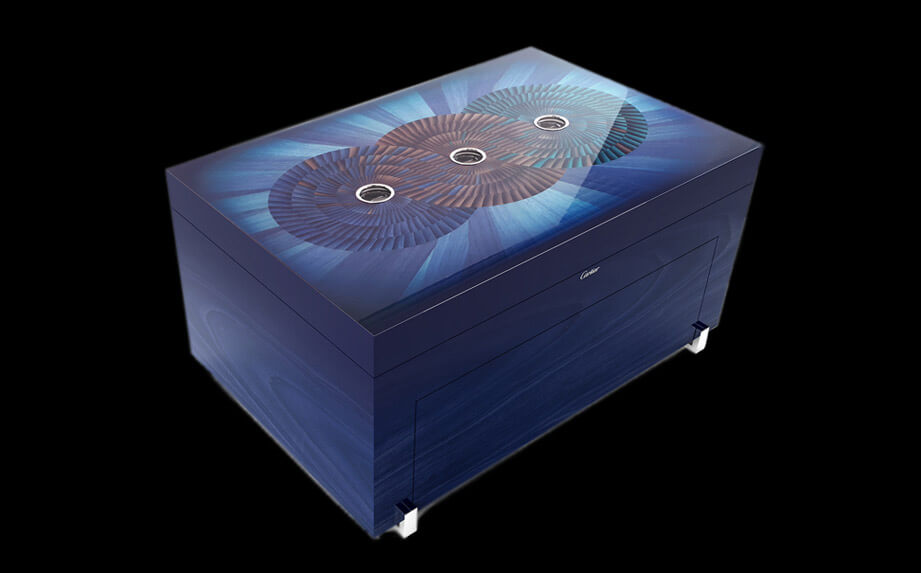 超奢華稀有的卡地亞Rotonde系列陀飛輪限量套錶