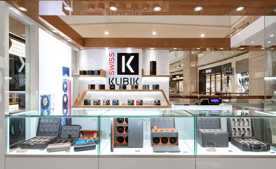 敦文公司于台北101开设手表自动上链收藏盒专卖店