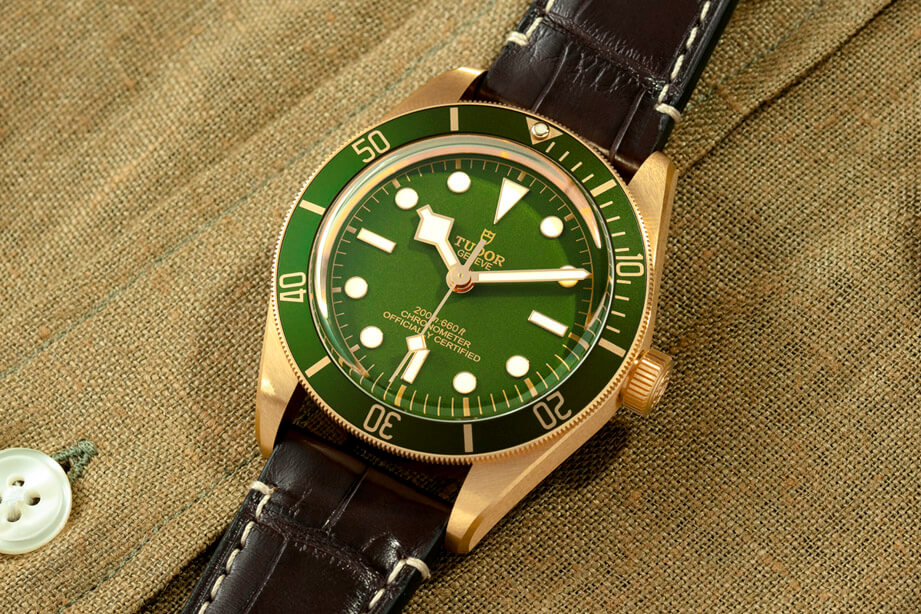 帝舵Black Bay 58貴氣大增！首度採用黃金錶殼和透背