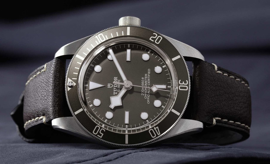 帝舵BB 58除了黃金材質還新增925銀錶殼款式