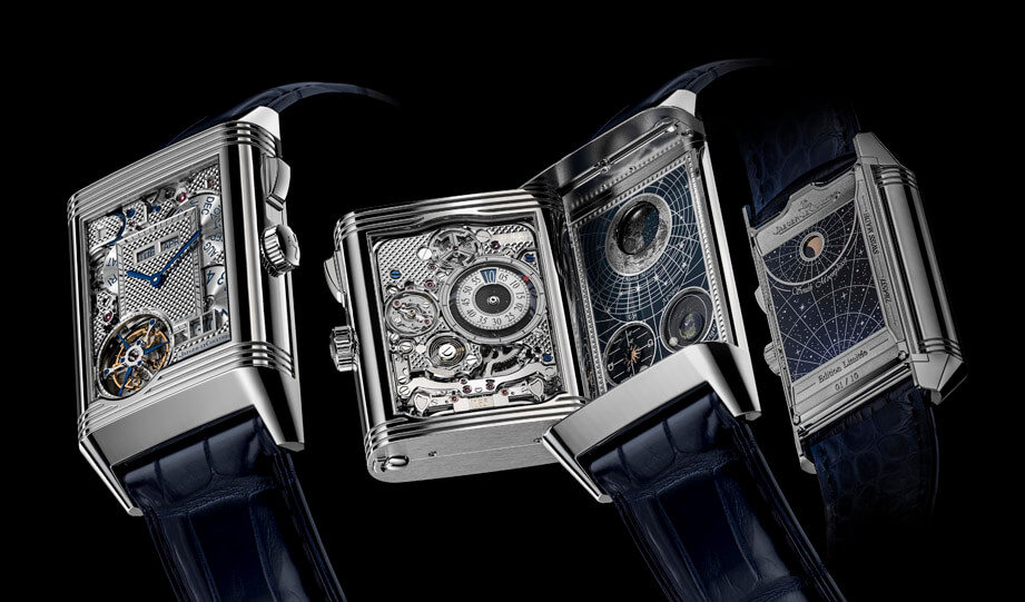 积家庆祝Reverso 90周年首创四面显示三问万年历月相大复杂手表