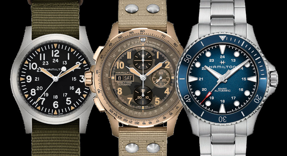 漢米爾頓2021年各系列新款男女錶一次看