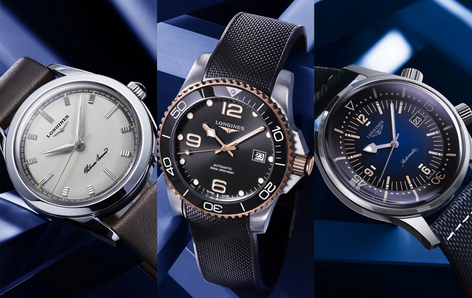 2021年LONGINES浪琴表新款一次看