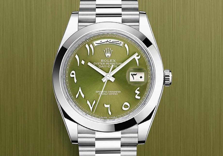 2021勞力士新款還有目錄隱藏版——中東限定鉑金綠面DD