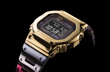 G-SHOCK替GMW-B5000系列換上顏色繽紛嶄新鈦金屬錶殼