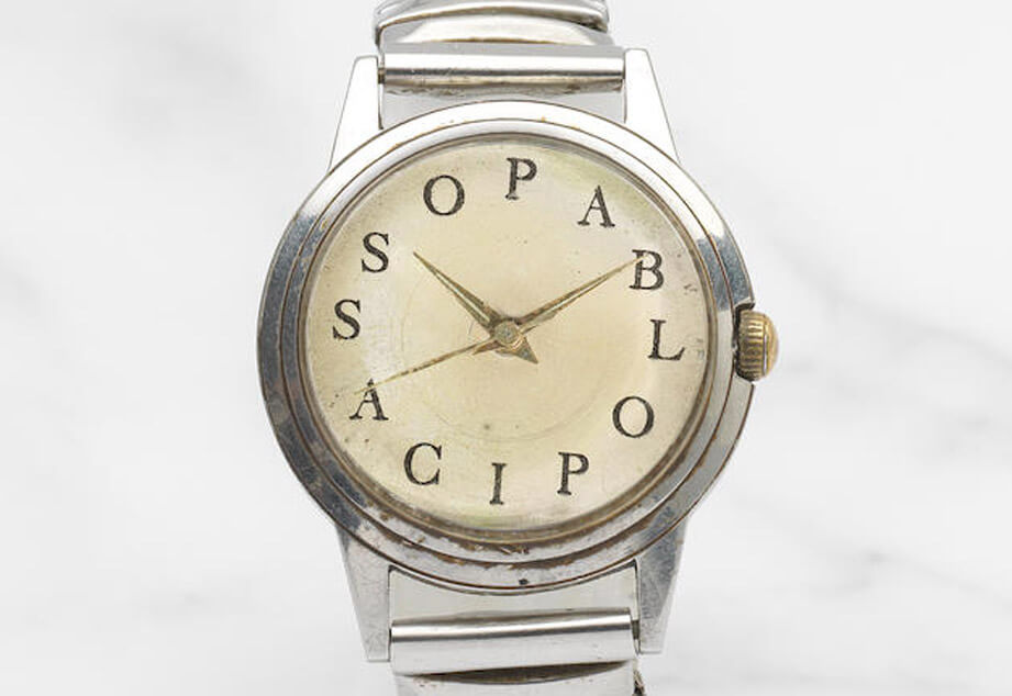 畢卡索本人戴過的錶即將拍賣 