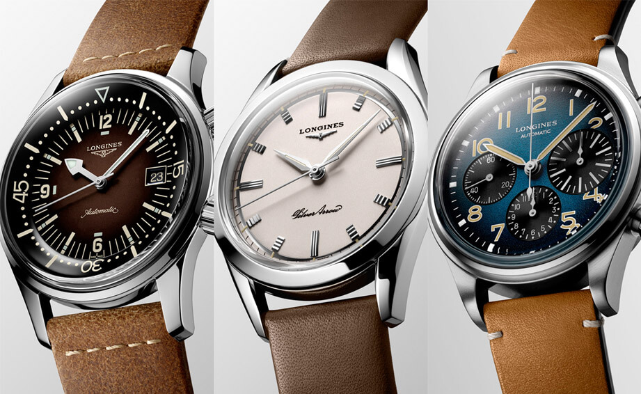 盤點2021浪琴表熱門經典復刻錶  水鬼、飛行錶、計時運動錶都有傳奇故事