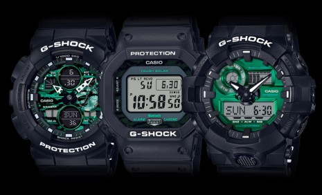 G-SHOCK加入绿面手表战场 新推Midnight Green系列