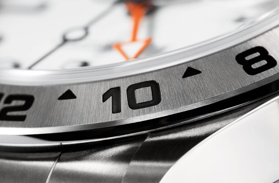 你曉得勞力士Explorer II探二大橙針和錶圈搭配的作用嗎？