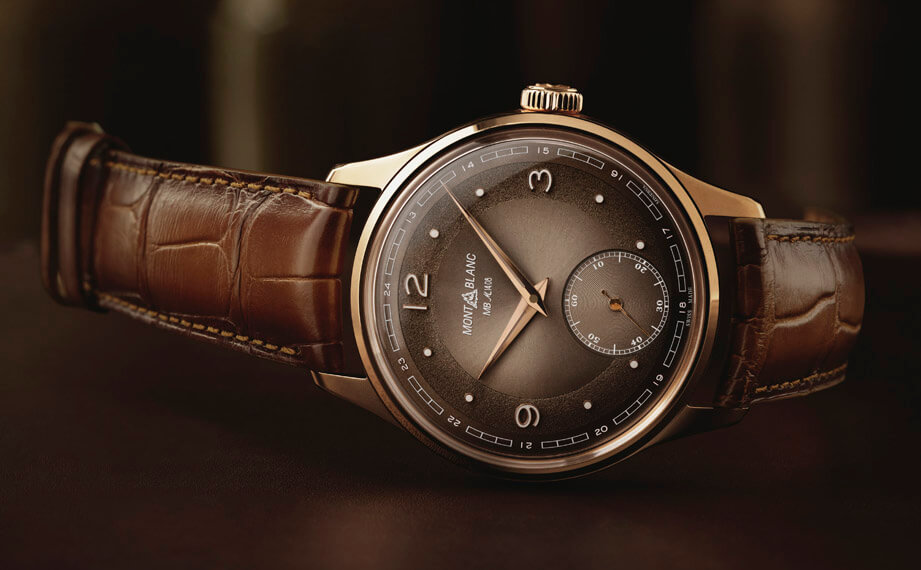 蘊含數學黃金比例概念的萬寶龍Pythagore限量小三針