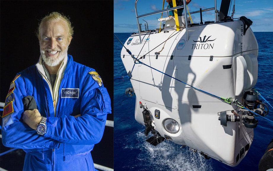 被大冒險家Victor Vescovo戴去海溝最深處的超狂潛水錶