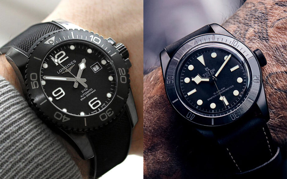 10万元级别选浪琴还是帝舵黑陶瓷水鬼