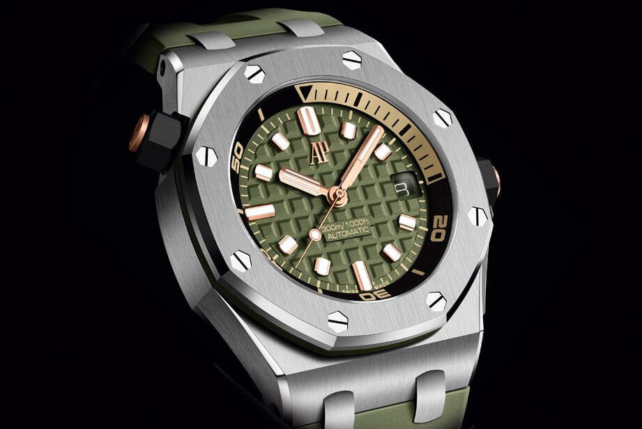 評點AP ROO高階綠水鬼潛水錶