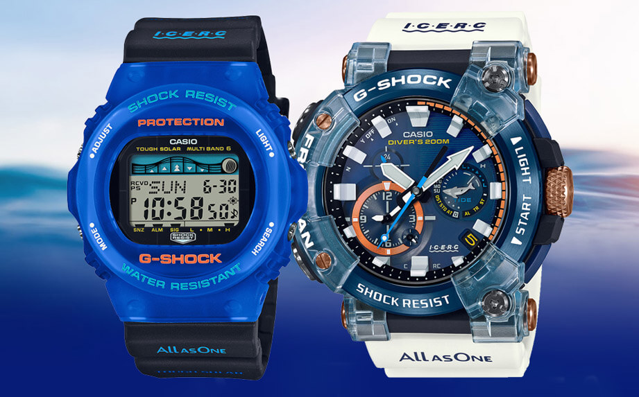G-SHOCK庆祝日本I.C.E.R.C协会30周年推出海洋保育联名新作