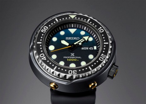 SEIKO復刻鮪魚罐頭慶祝品牌首款防水千米潛水錶問世35週年