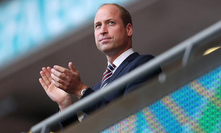 2020歐國盃威廉王子到場替英格蘭加油 手上的錶很有意義