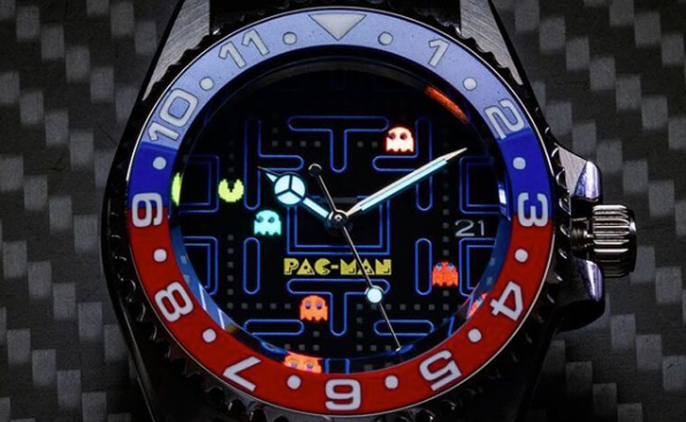 直觉像是劳力士GMT Master II的电玩小精灵百事圈