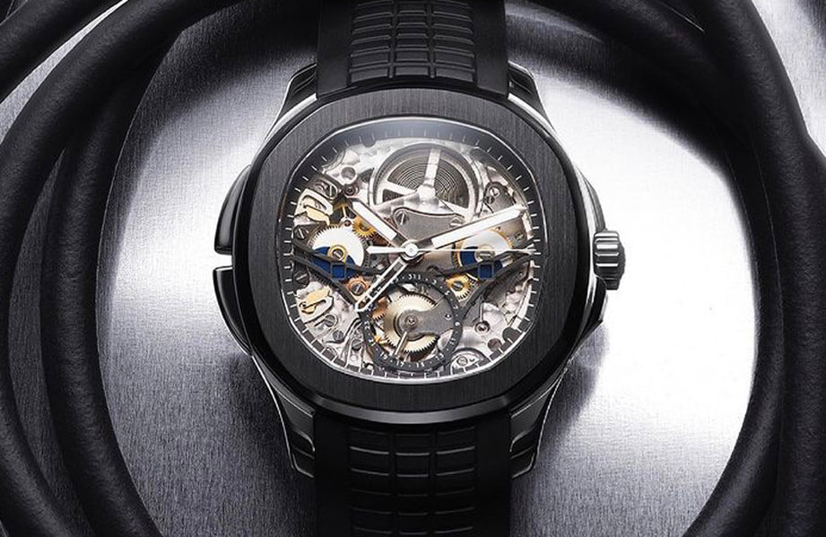 PP 5164完全露出！Aquanaut两地时间稀有机芯面盘让人看个过癮