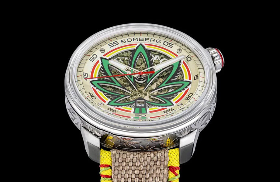BOMBERG炸彈錶創作出全球首款以大麻為主題的限量錶