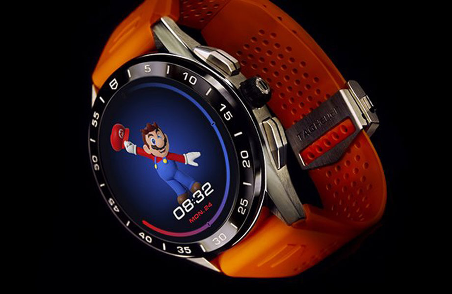 泰格豪雅开放Connected智能表下载Super Mario超级玛利欧App