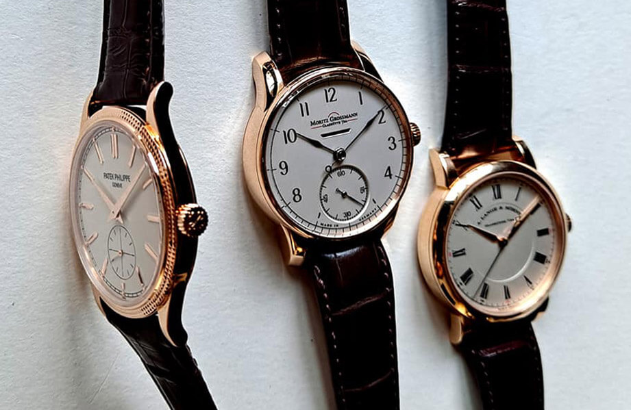 專家評點三款頂級品牌PP、朗格與MORITZ GROSSMANN三針基本款