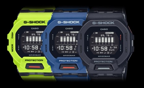 G-SHOCK方殼GBD-200有藍牙連線和計步器等功能 戴去跑步好方便