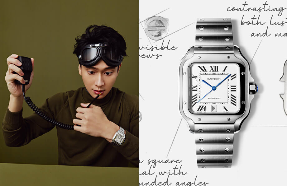 金鐘金馬男配角劉冠廷分享他最愛卡地亞Santos這一點