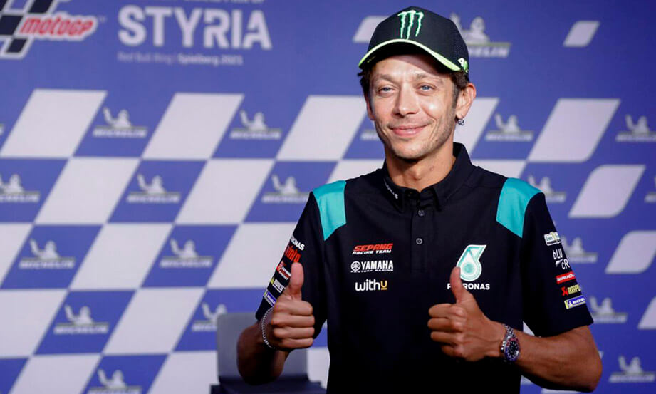 义大利重机车神Rossi出席记者会宣布本季结束后退休  伴随他的是这只表