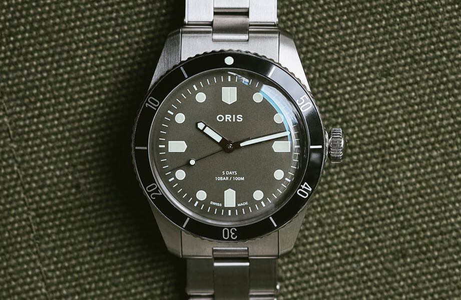 復古風格再強化的ORIS Divers 65限量綠水鬼