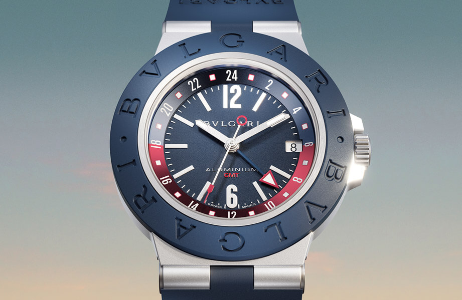 寶格麗Aluminium鋁殼運動錶新作融入兩地時間百事圈