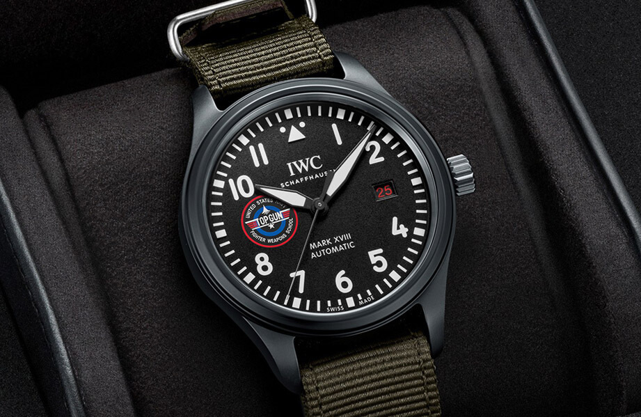 正规军表释出?!IWC马克18 Top Gun限量表网上低调独卖