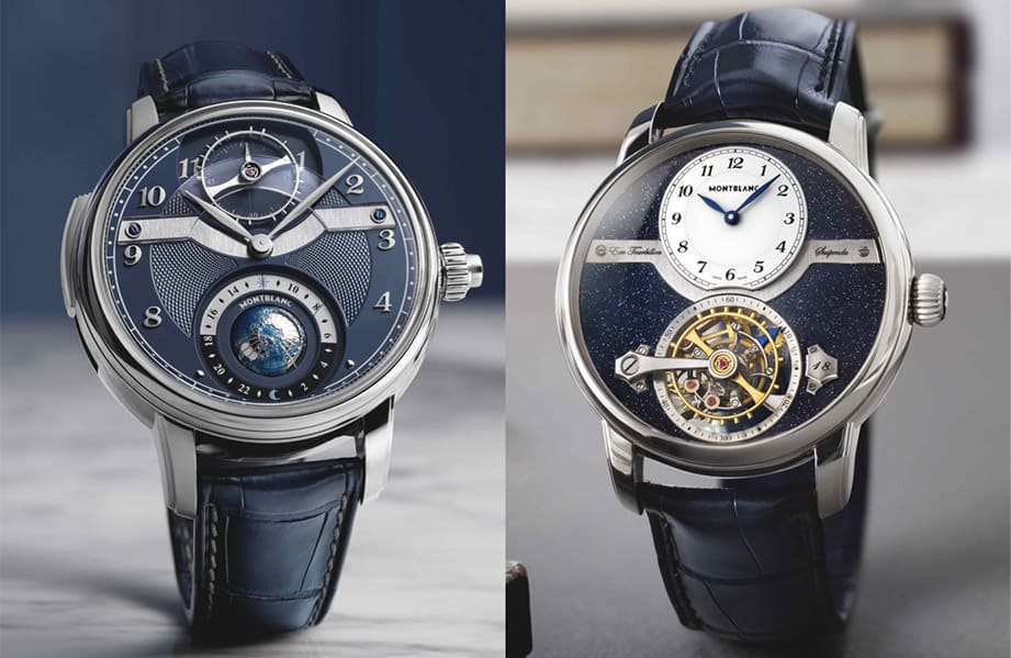 萬寶龍明星傳承連發兩款白金外置陀飛輪