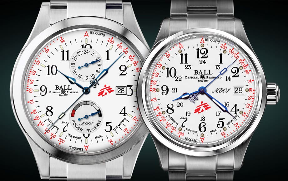 波尔表庆祝无国界医生组织50周年发表两款限量联名表