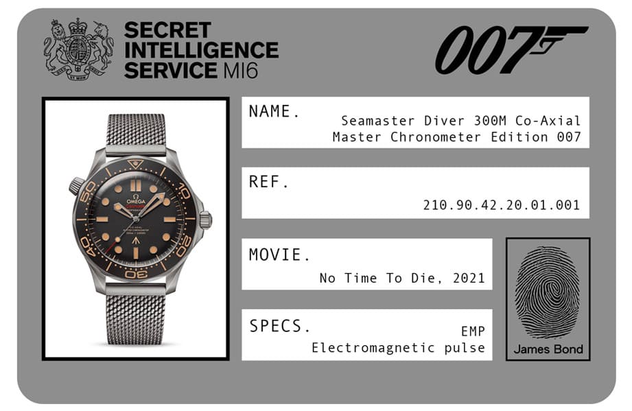 3點解密《007生死交戰》海馬潛水300米龐德錶（小雷慎入）
