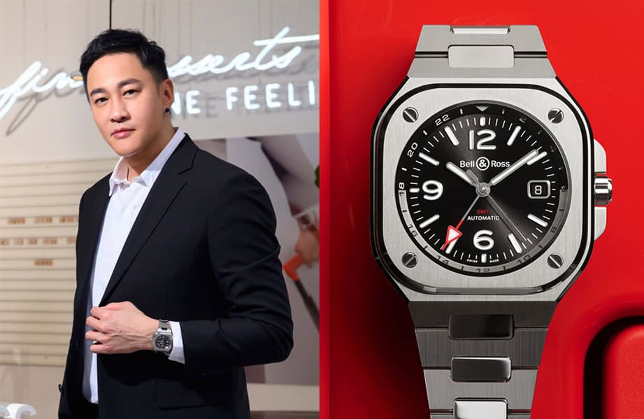 柏莱士邀男星何润东演绎BR 05系列首款两地时间手表