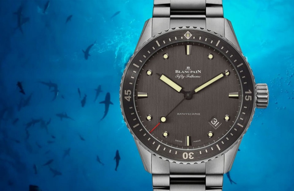 宝珀迎接首款Bathyscaphe钛金属水鬼 台北101「五十噚摄影特展」瞩目登场