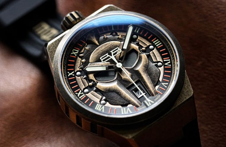 炸彈錶BOLT-68戰士系列融合羅馬角鬥士精神向生活中的勇者致敬