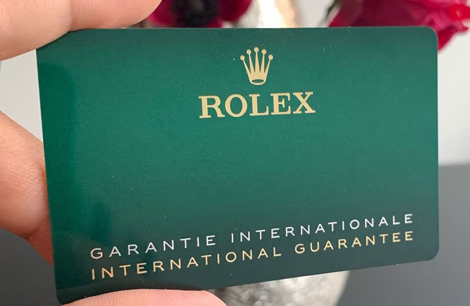 7招教你辨認真假勞力士新式保卡