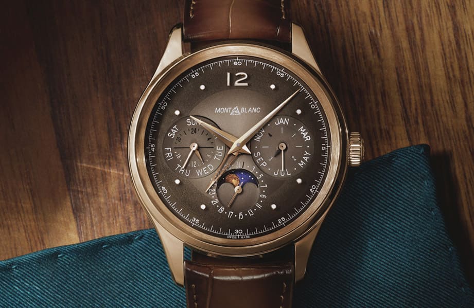 百萬有找的K金萬年曆 萬寶龍這款傳承系列限量錶設計和實用性令人驚豔