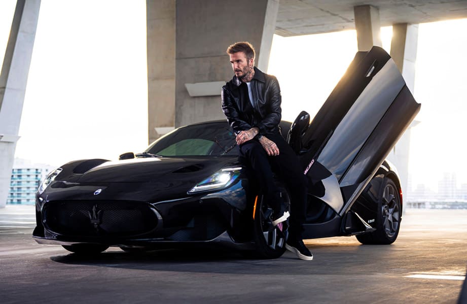 贝克汉车表双双认爱   网友：‘’帝舵配玛莎拉蒂搭不搭‘’ 