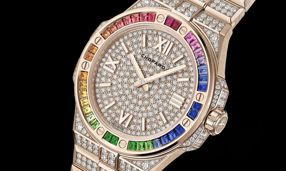 搶攻彩虹圈市場 蕭邦Alpine Eagle滿天星奢華不輸Daytona