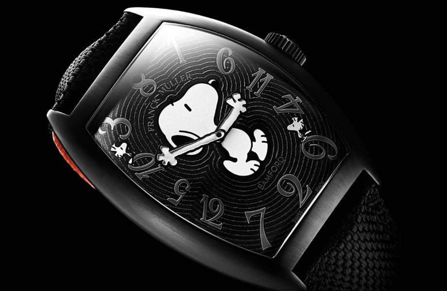 史努比不只歐米茄超霸  化身FM Crazy Hours面盤指針更有趣