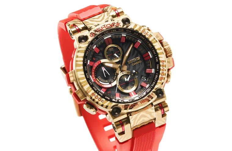 G Shock Mt G系列披上虎紋外觀迎接農曆虎年到來 世界腕錶world Wrist Watch