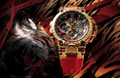 G-SHOCK MT-G系列披上虎紋外觀迎接農曆虎年到來