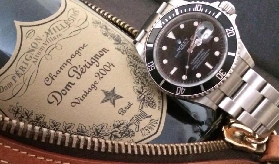 手錶與香檳配對  勞力士像香檳王、PP像沙龍香檳？