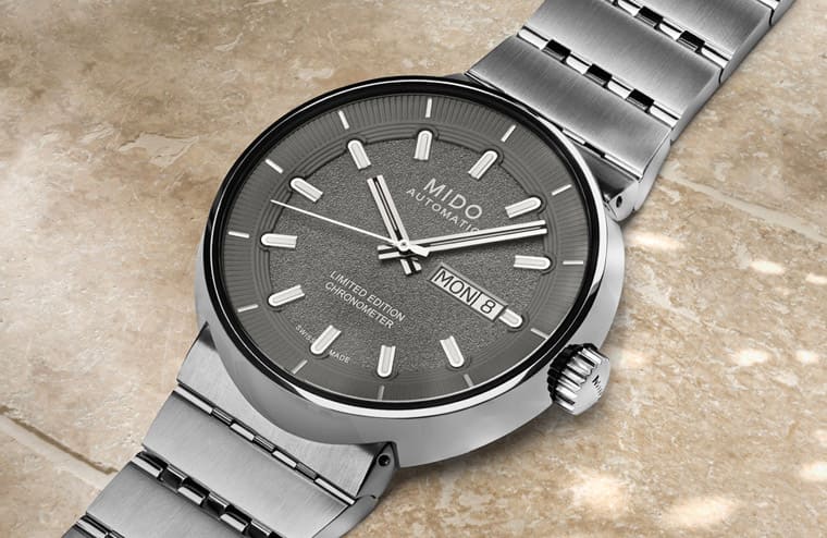 MIDO美度表罗马竞技系列推出限量表庆祝“灵感源于建筑”概念20周年